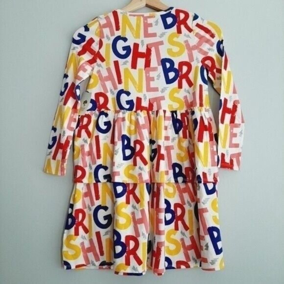 TUCKER + TATE | New - Shine Bright  Long Sleeve Dress Girls Sz 8 - Picture 6 of 9